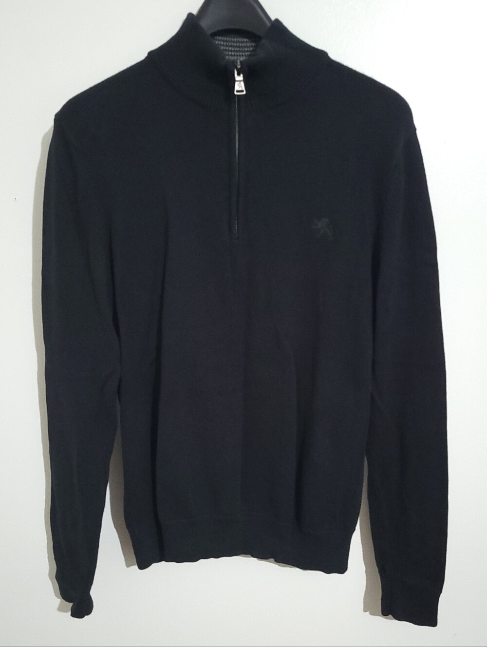 Express Black Quarter Zip Knit Sweater Size S
